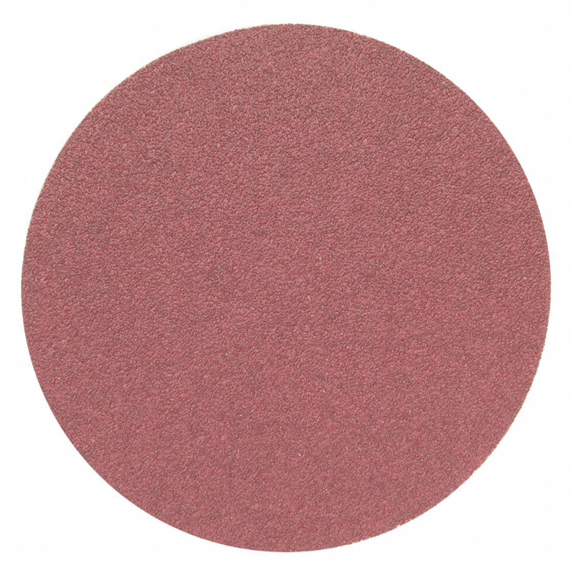 SANDING DISC, HOOKLOOP, COARSE ABR, COATED, 60 GRIT, F-WEIGHT, NON-VAC, RED, 5 IN, CERAMIC AL, PAPER