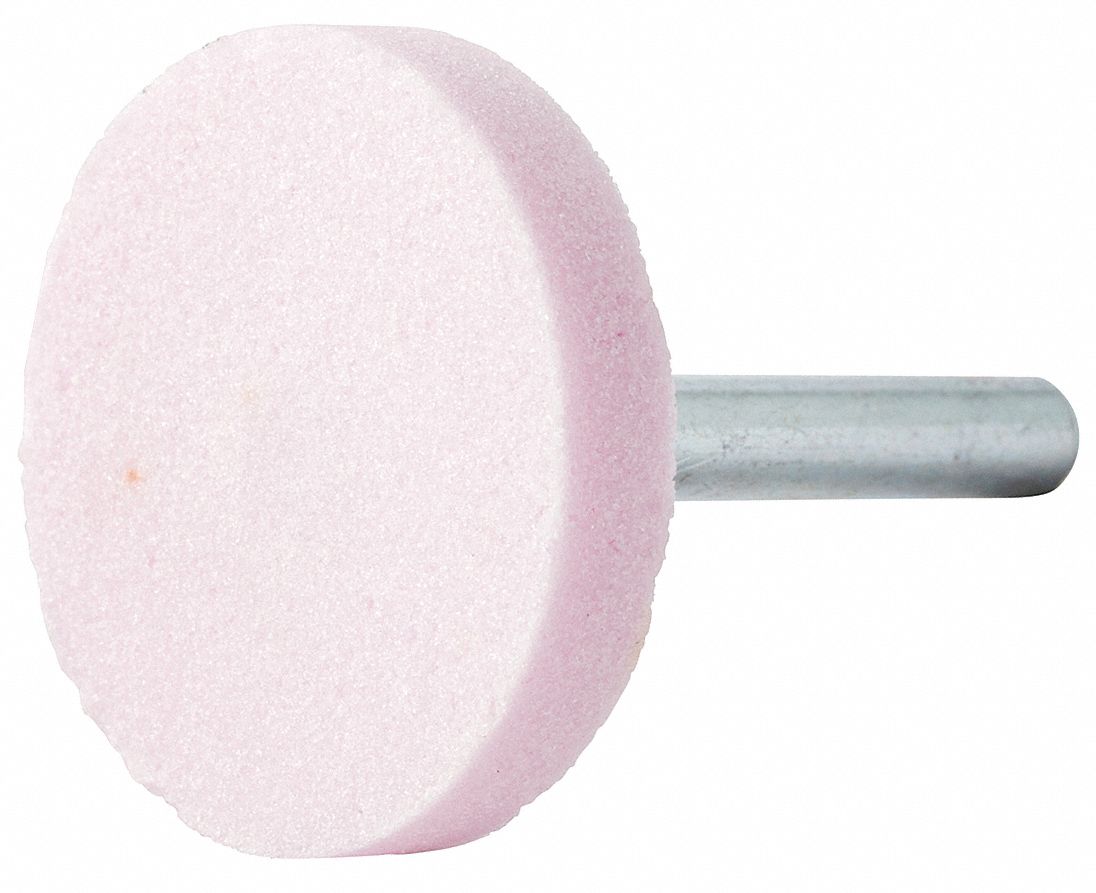 MOUNTED POINT, VITRIFIED BOND, W235, 80 GRIT, 25470 RPM, 1 1/2 IN DIA, ALUMINUM OXIDE