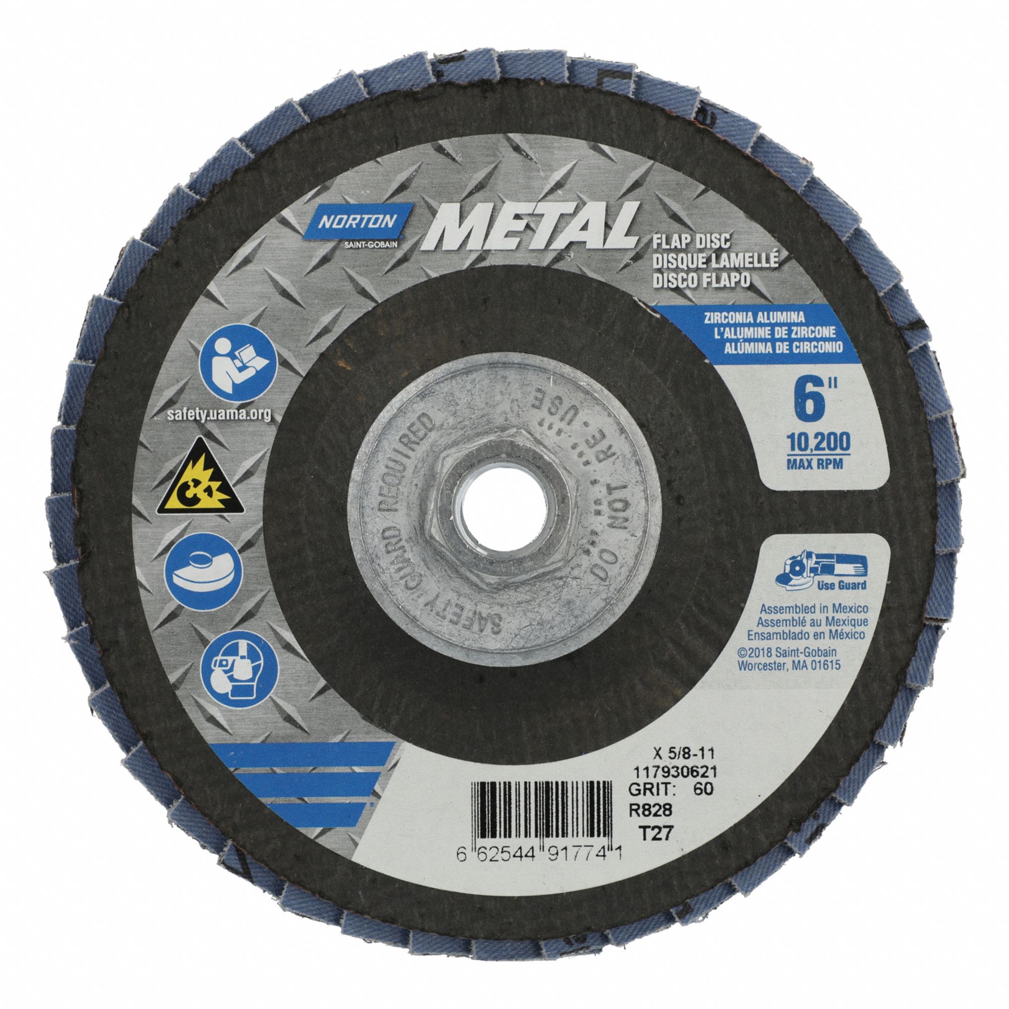 LAMEL DISQ 6PO T27 GR 60 5/8-11