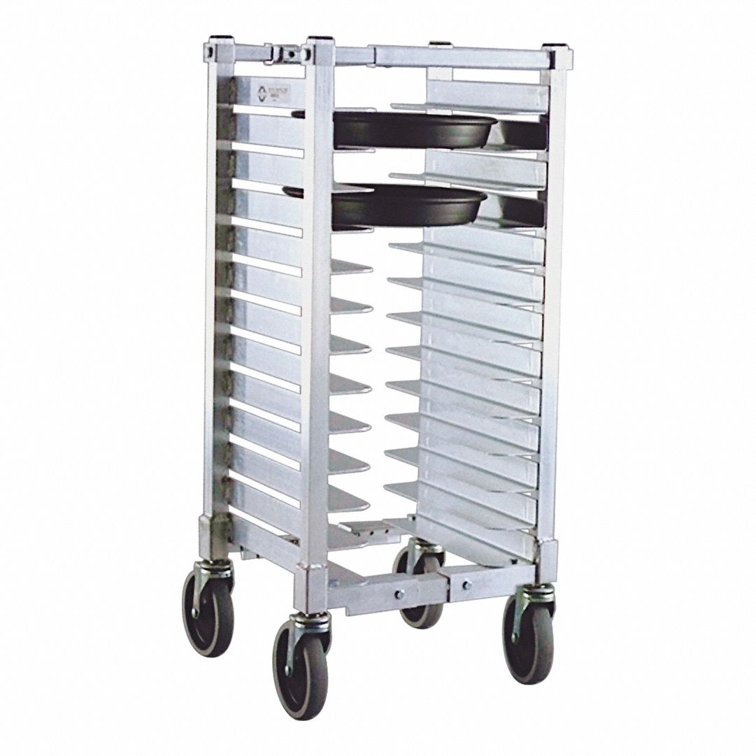 Adjustable Pizza Pan Rack Pan Sz 10-16 