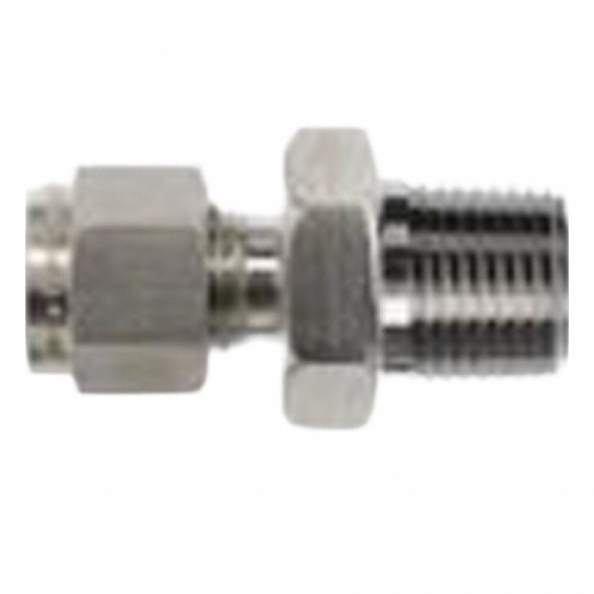 Compression Fitting Straight: 1/2 in OD x 1/2 in Pipe Fitting Size