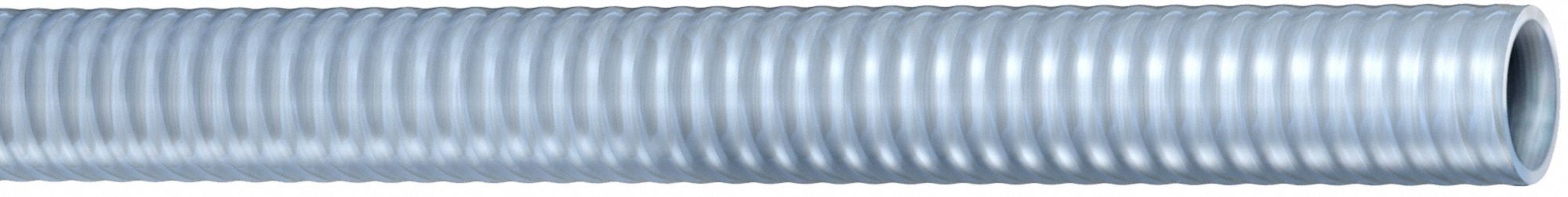 Food Hose: 3/4 in Hose Inside Dia., 120 psi, Clear, 100 ft Hose Lg