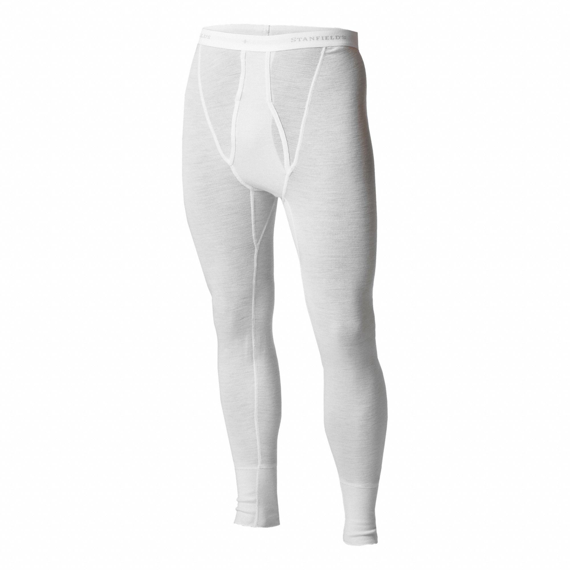 STANFIELD'S LIMITED MEN'S NATURAL LONG JOHNS, SIZE 2XL, SUPERWASH WOOL, 214  G/SQ M - Thermal Underwear - NVT4312-101-2XL