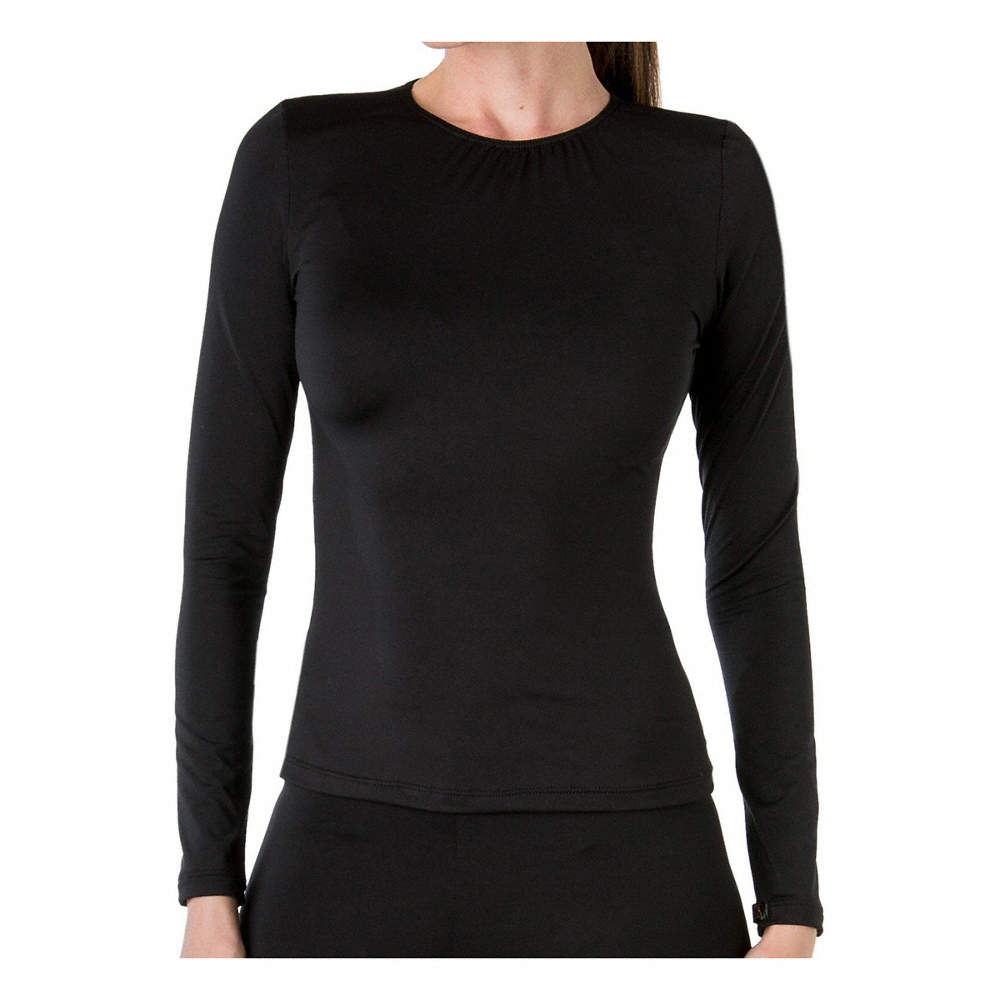 STANFIELD'S LIMITED THERMAL SHIRT, WOMEN'S, 210 GSM, CHEST 41-43, BLACK, X- LARGE, MERINO WOOL - Thermal Underwear - NVT8333-552XL