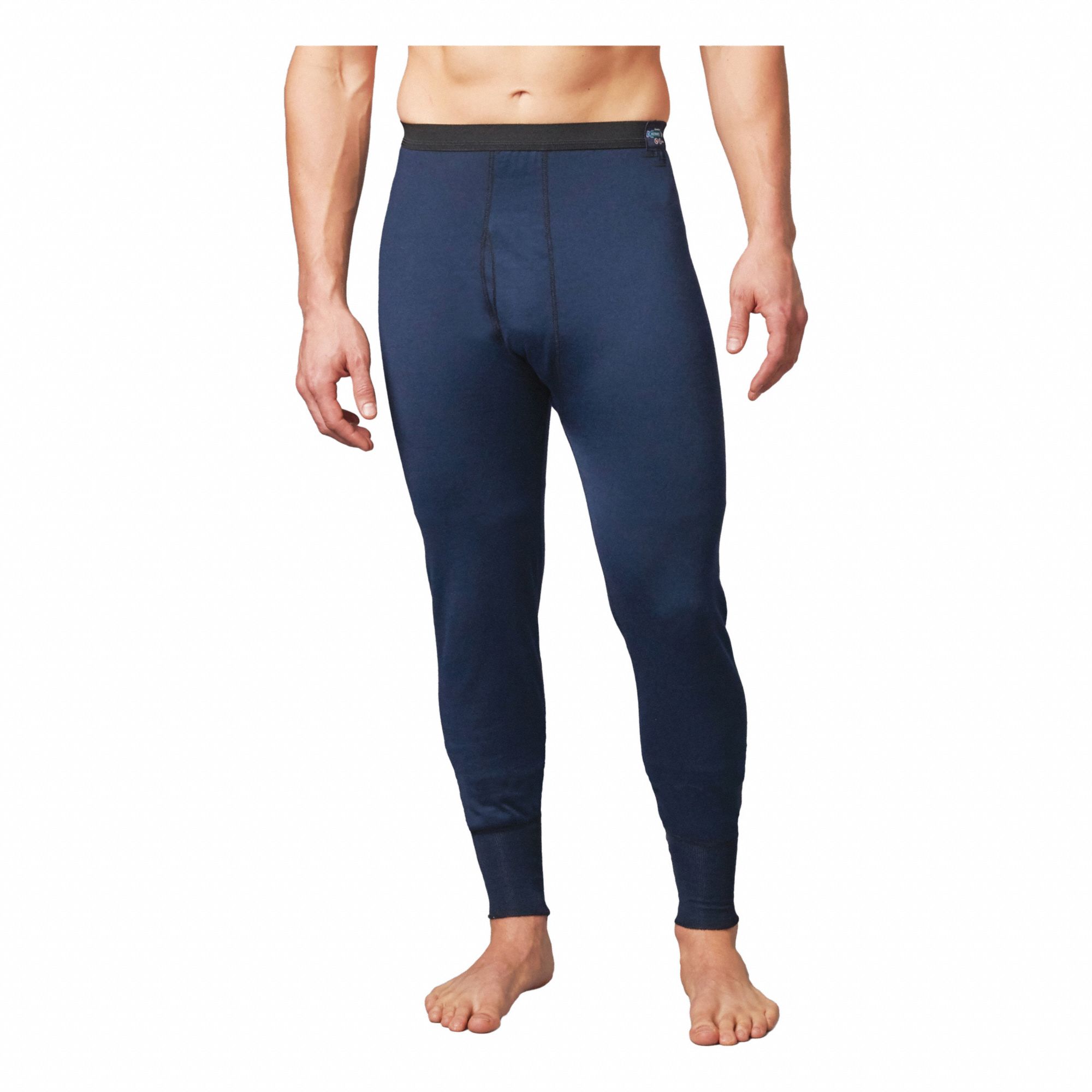 STANFIELD'S LIMITED LONG JOHN UNDERWEAR, FR, CSA, 5.7 CAL/CM SQ, NAVY, SZ  3XL, 5 OZ, KERMEL/LENZING JERSEY - Arc Flash & Flame-Resistant Long  Underwear - NVTFR21-125-3XL