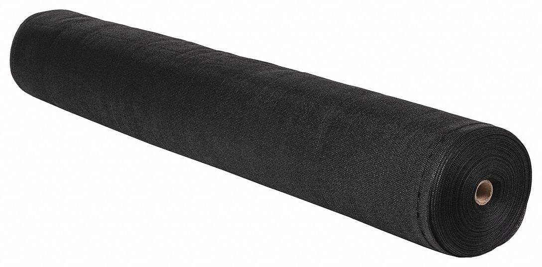 SCAFFOLDING NETTING, FLAME RESISTANT, BLACK, 5.6 X 165 FT, POLYETHYLENE