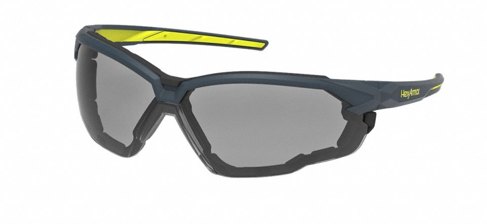 Safety Glasses Gray/Yellow Gray 23%