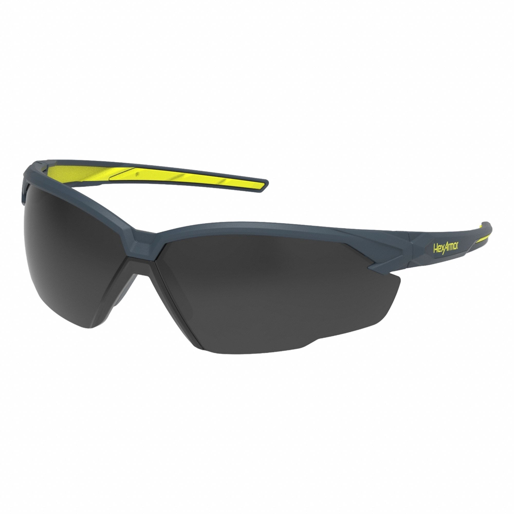 Safety Glasses: Anti-Fog/Hard Coat/TruShield®, Half-Frame, W3, Dielectric/Vented