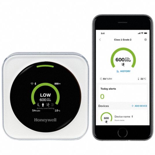 HONEYWELL, CO2 Monitor 794HF1HTRAMV2BUNDLE Grainger