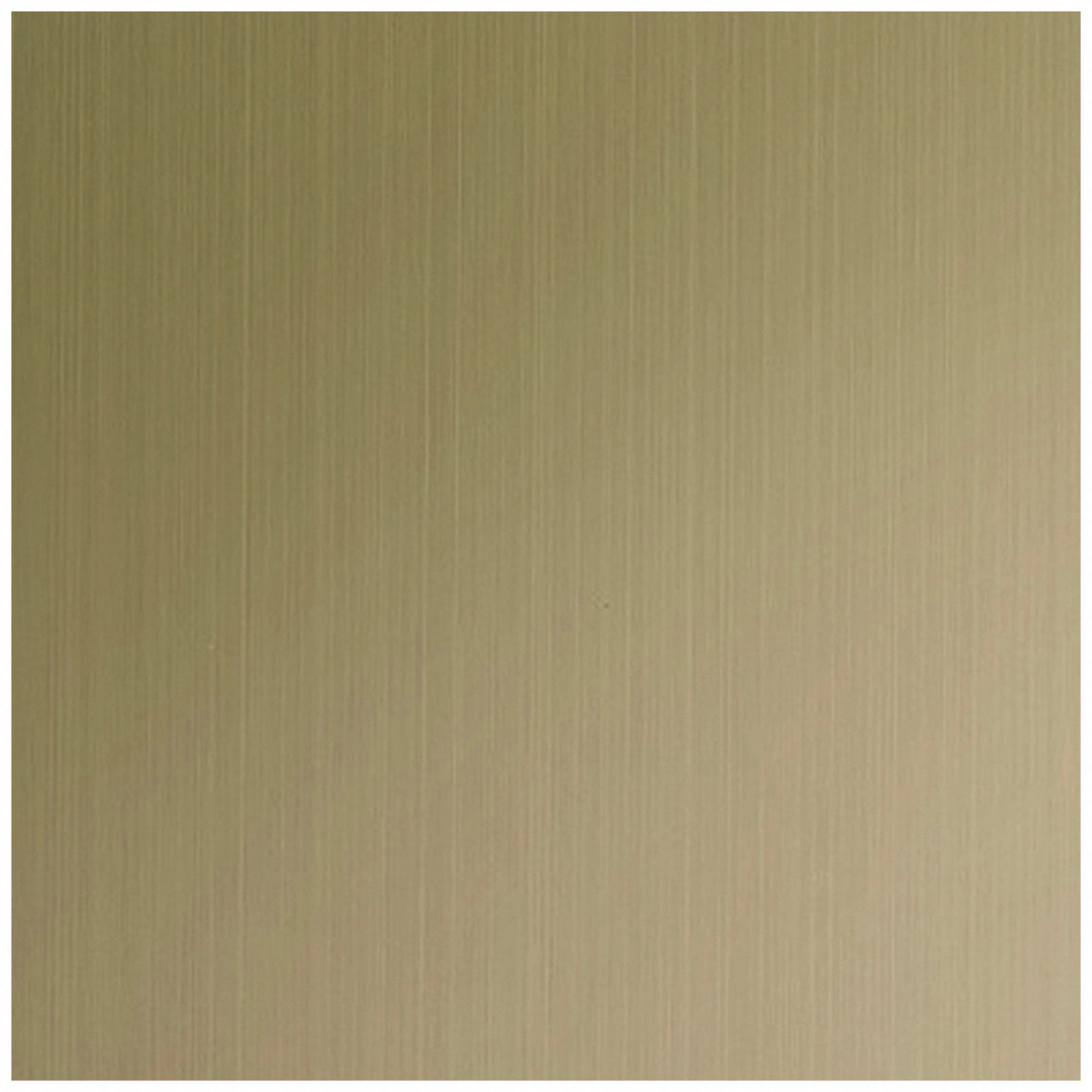 Stainless Steel Sheet, 8 ft - L: Nickel, 4 ft x 8 ft Nominal Size (WxL), 0.035 in Thick, Hairline
