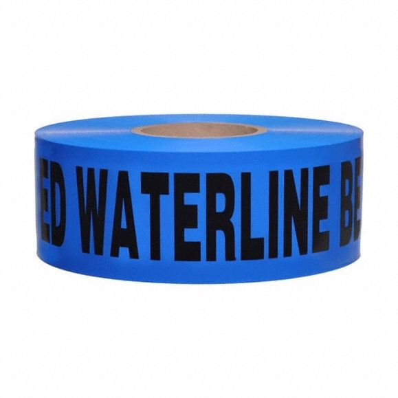 Non-Detectable Buried Tape 1000ft Blue