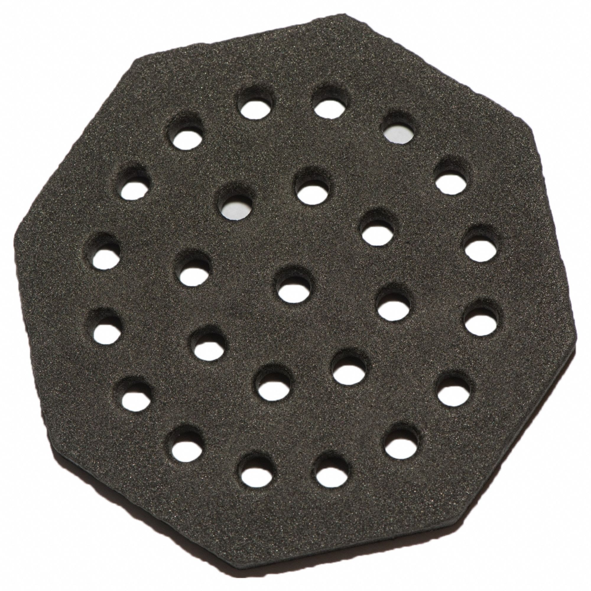 Tube Rack: 4 in Overall Wd, 4 in Overall Ht, 5 in Overall Lg, Polyfoam, Silver, (30) Tubes