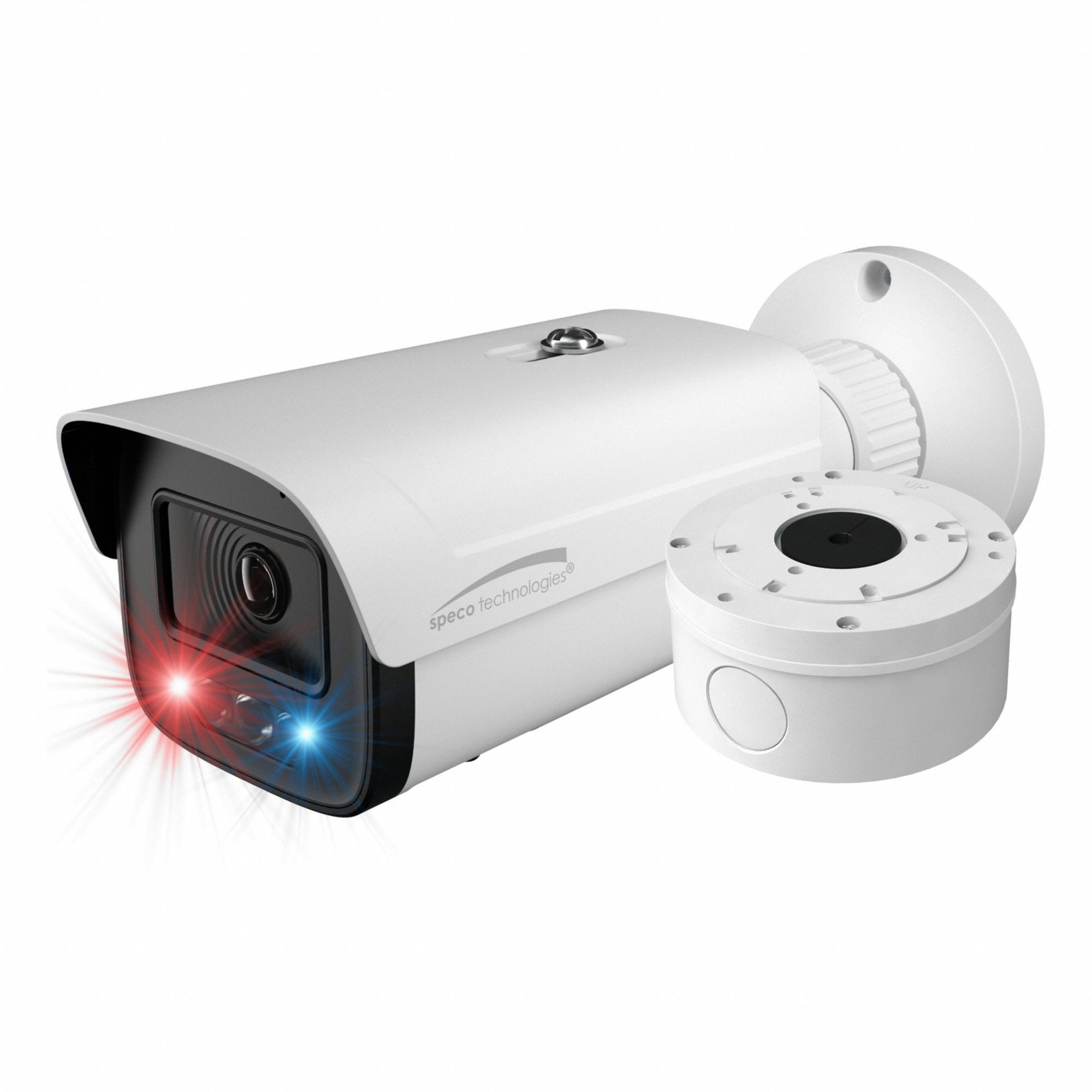 IP Camera: Bullet, Fixed, 2.8 mm Max Focal Lg, 4MP, RJ45, 360° Max Viewing Angle