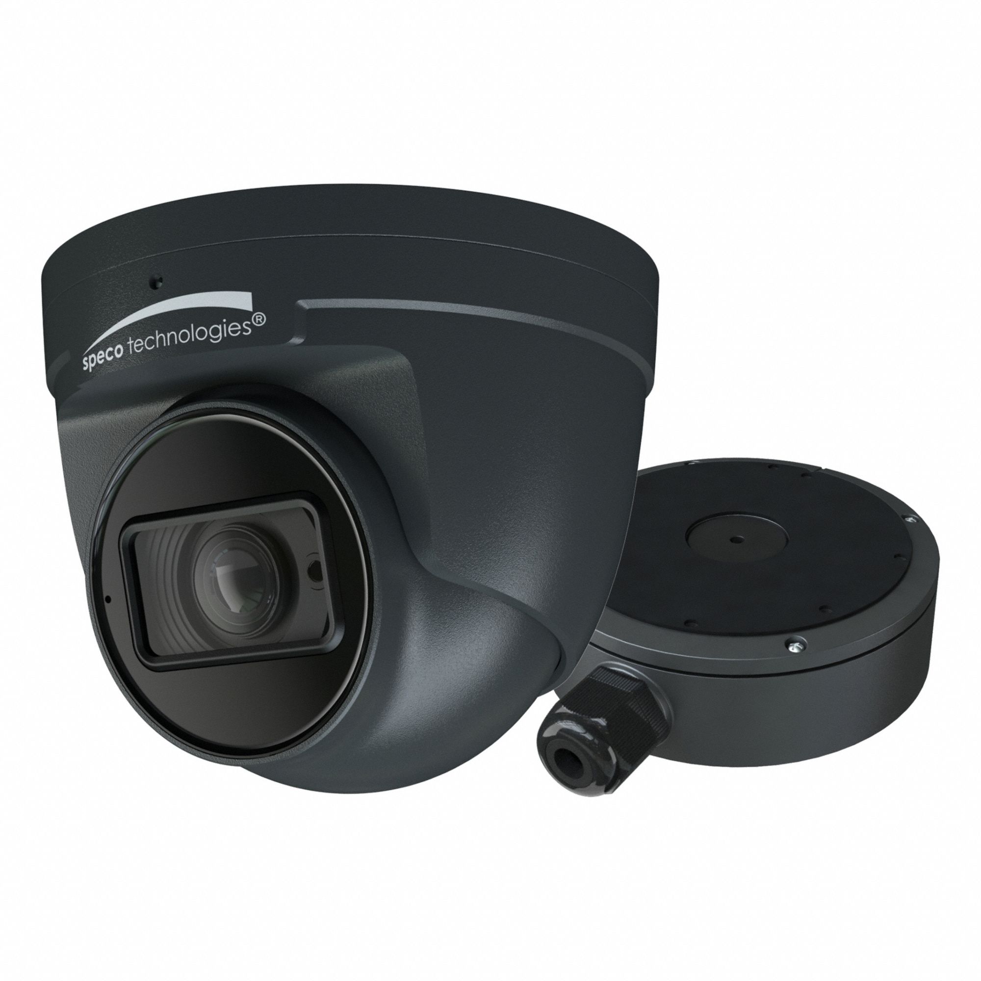 IP Camera: Turret, Zoom, 12 mm Max Focal Lg, 4MP, RJ45, 360° Max Viewing Angle