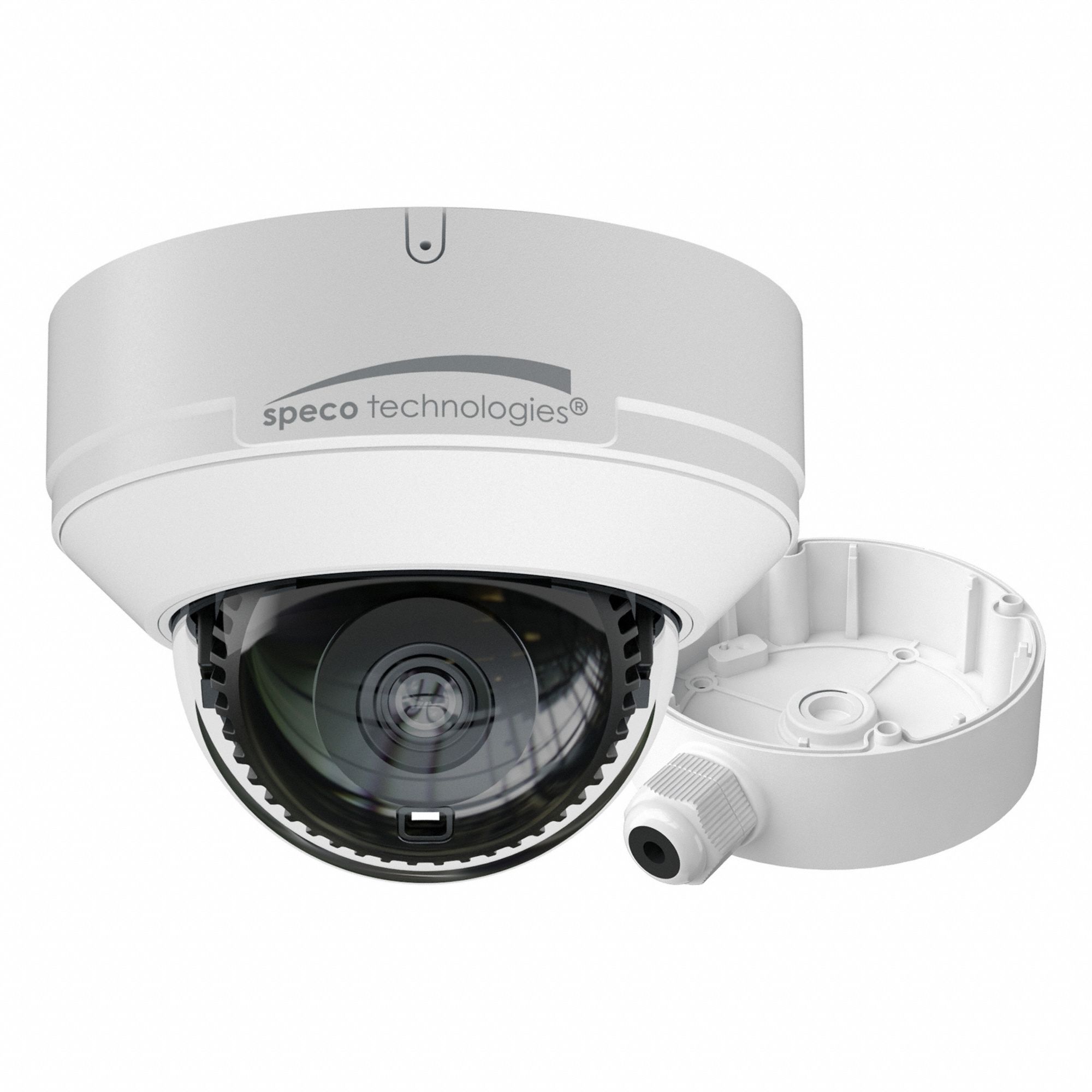 IP Camera: Dome, Fixed, 2.8 mm Max Focal Lg, 8MP, RJ45, 116.2° Max Viewing Angle