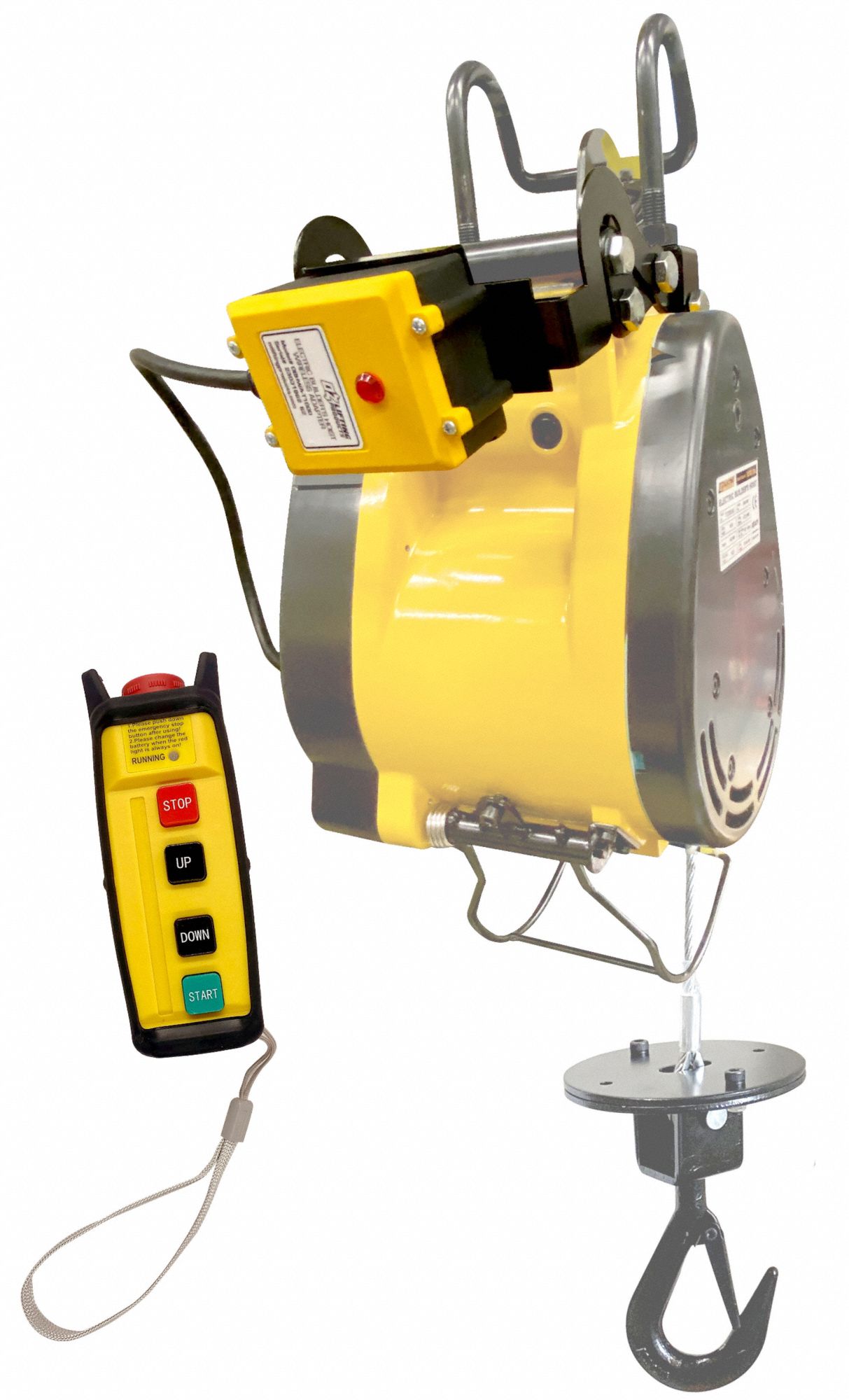 OZ LIFTING PRODUCTS Wireless Pendant Adapter: Electric Wire Rope Hoists, OBH1000, OBHWA-T1000. Key specifications — Manufacturer Part Number: OBHWA-T1000; Compatible Hoist Type: Electric Wire Rope Hoists; Compatible Series: OBH1000; Compatible with Manufacturer Part Number: OBH1000; Product Type: Wireless Pendant Adapter; Brand: OZ LIFTING PRODUCTS.