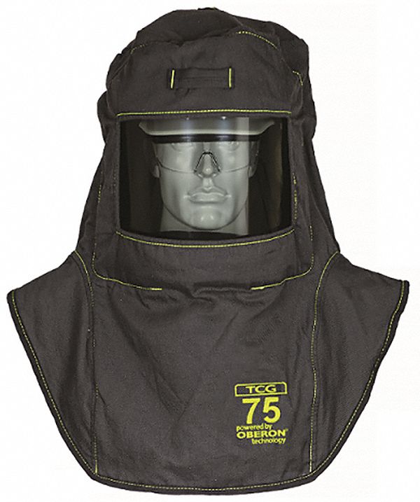 ARC FLASH HOOD KIT,BLACK,SZ UNIVERAL