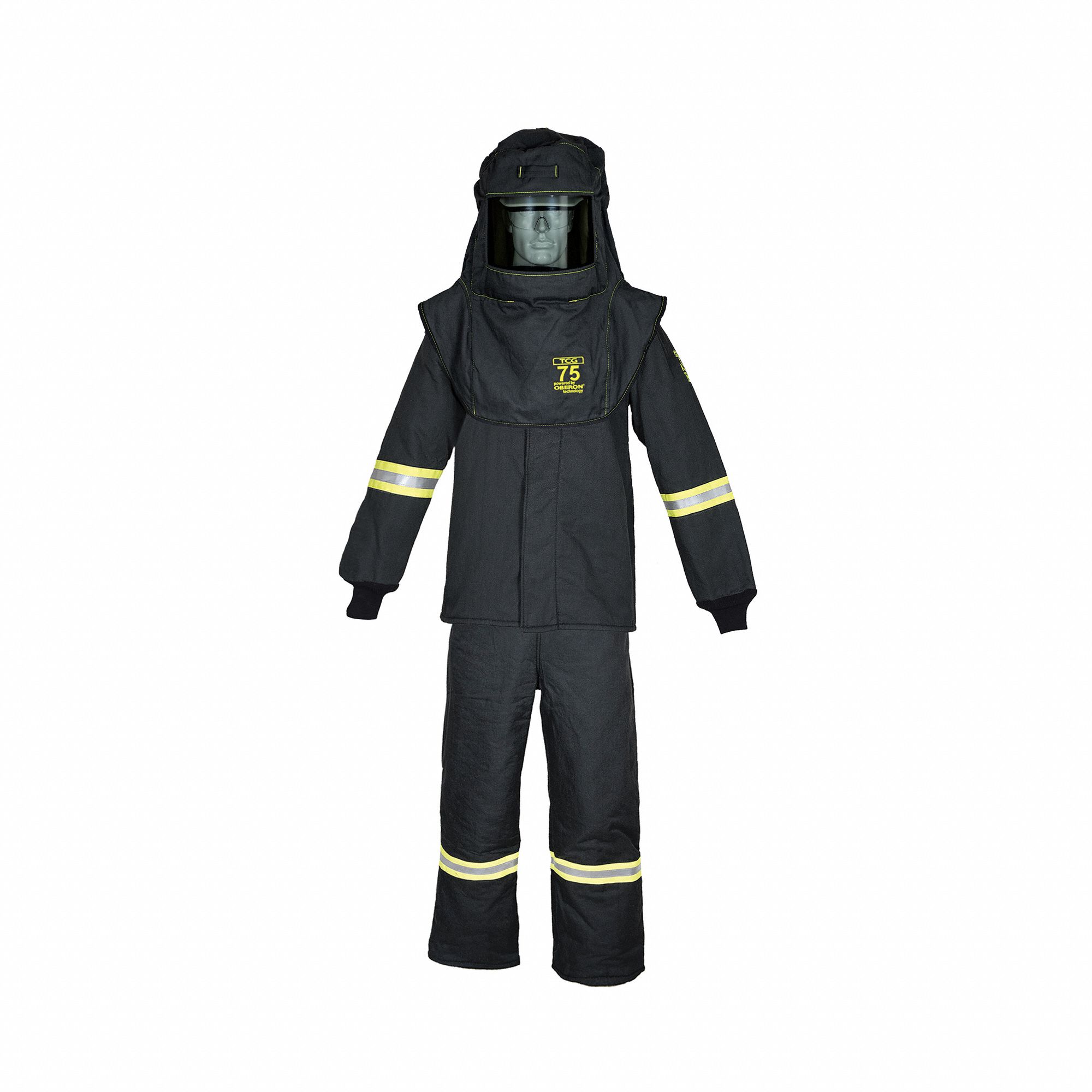 ARC FLASH CLOTHING KIT,BLACK,SZ 2XL