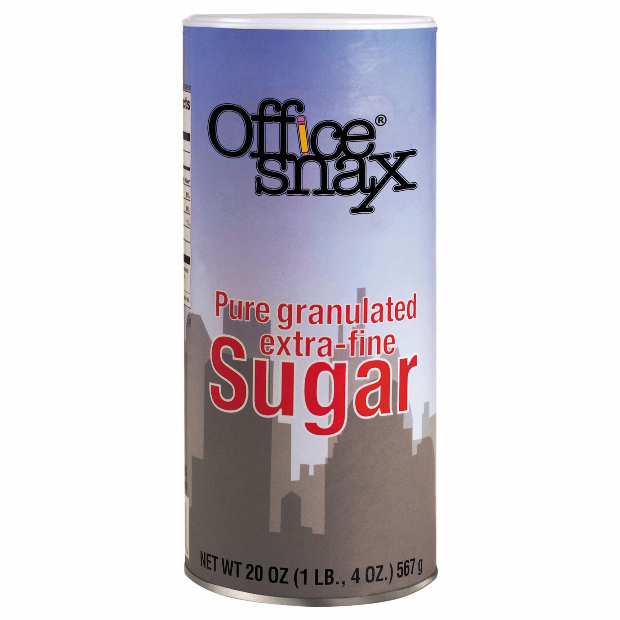 Reclosable Canister of Sugar, 20 oz.