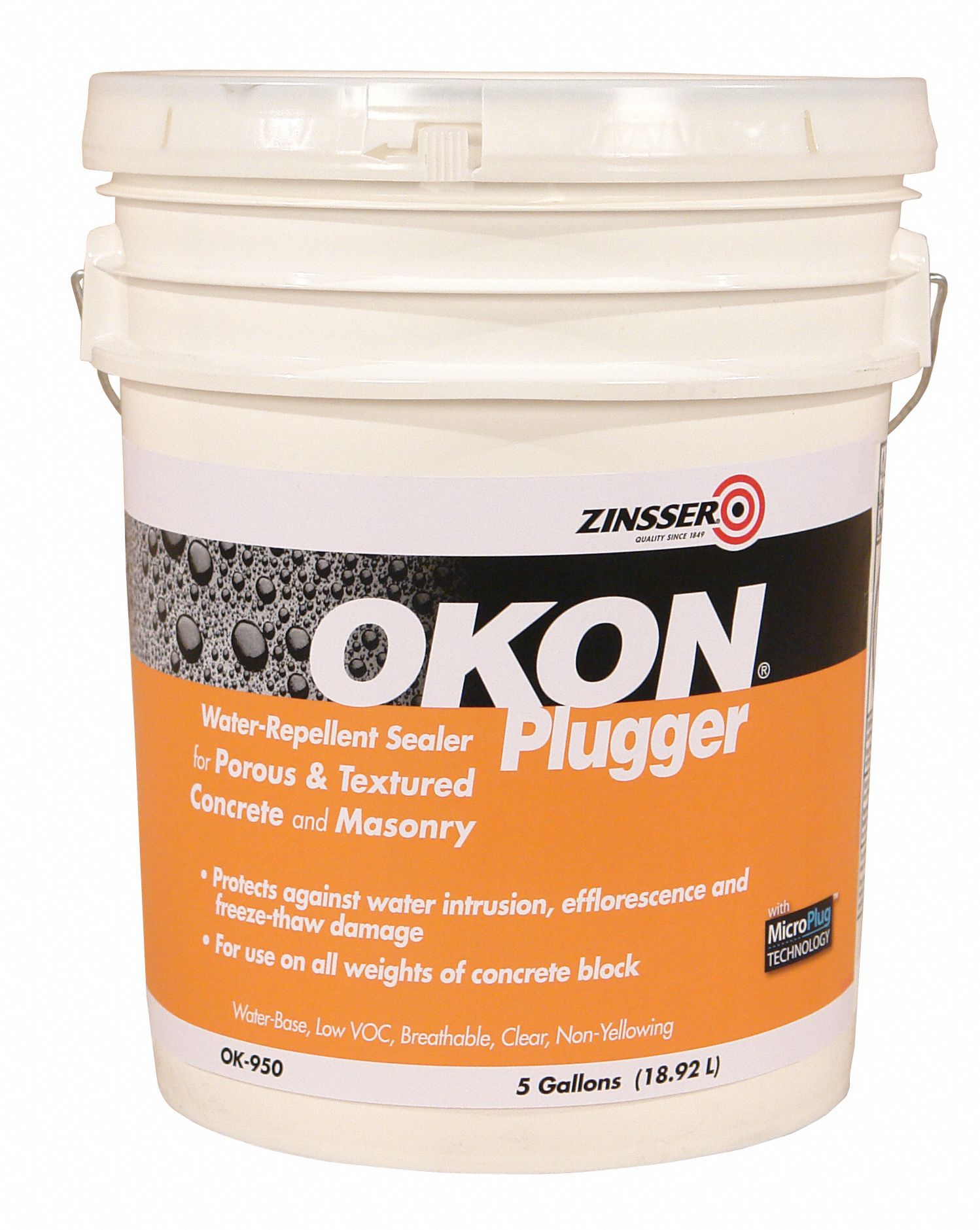 Omniphobic Coating: Exterior/Interior, Acrylic, Water, 25 to 300 sq ft/gal, 180