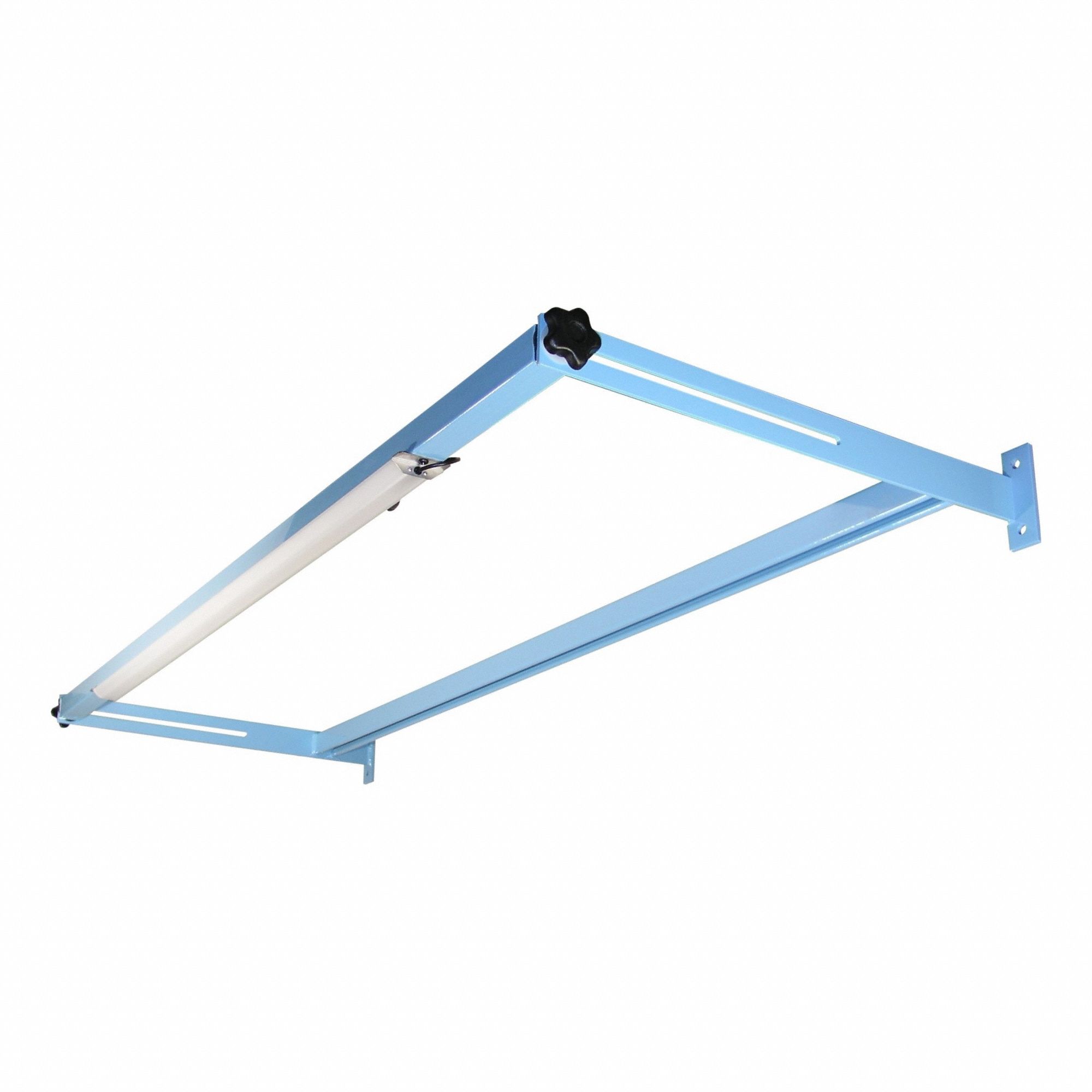 Overhead Light/Frame: 72 in Overall Wd, 24 in Overall Dp, Steel