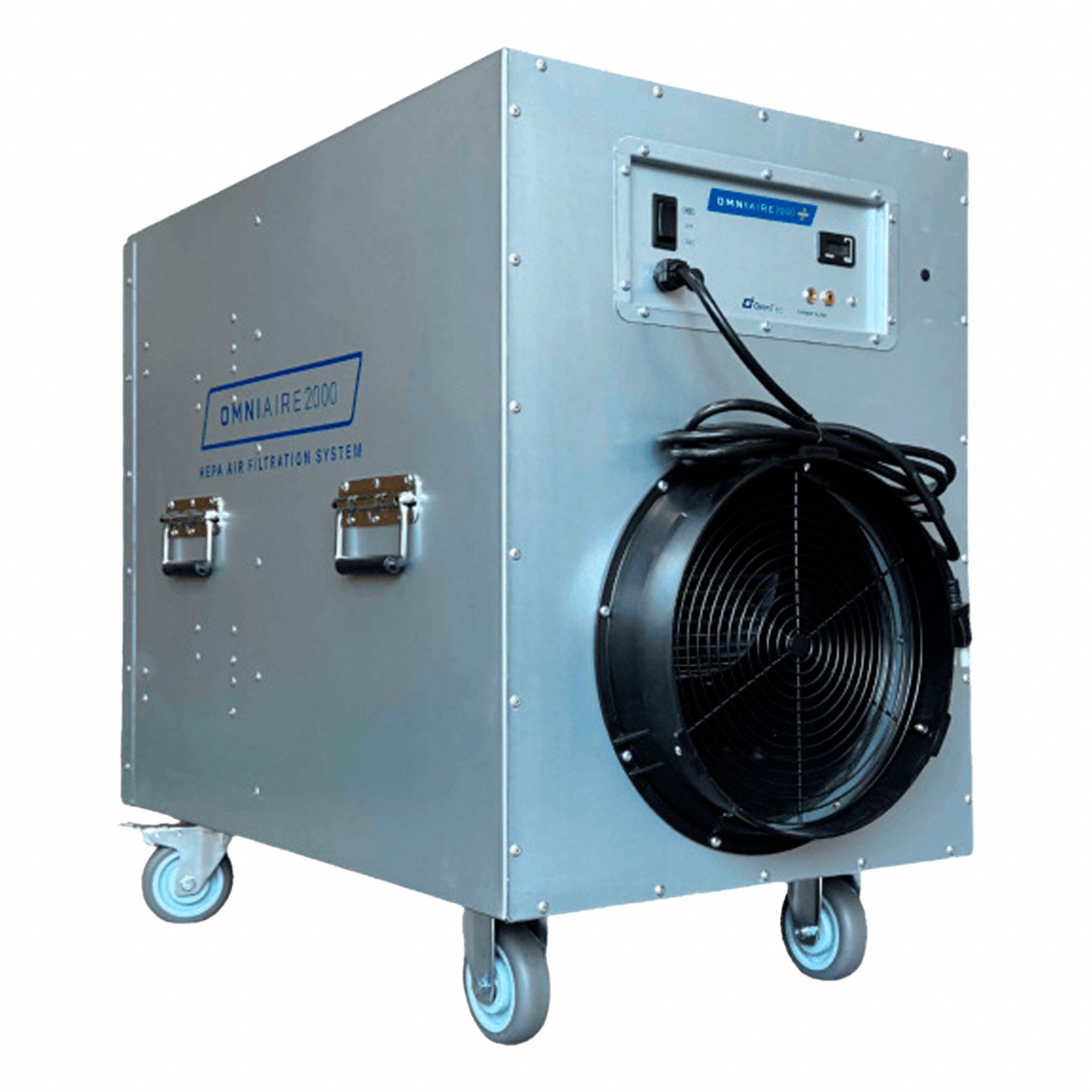 OMNI CLEANAIR NEGATIVE AIR MACHINE,W 20 IN,115V AC - 1004454 ...