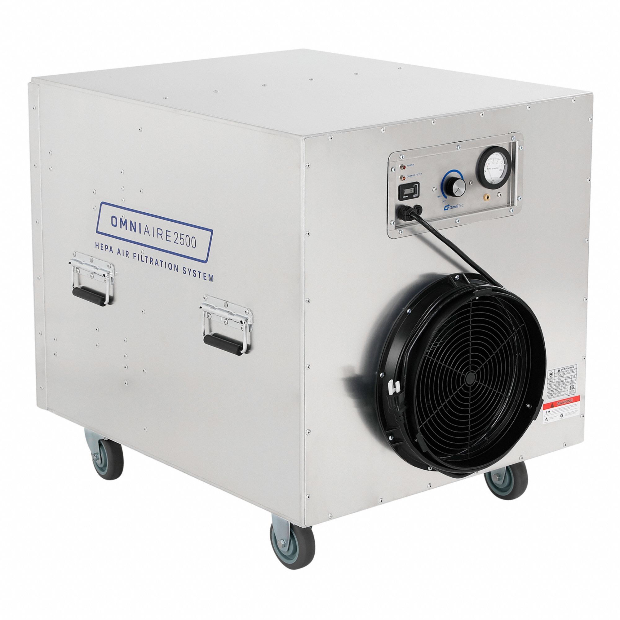 NEGATIVE AIR MACHINE,2,500 CFM,METAL