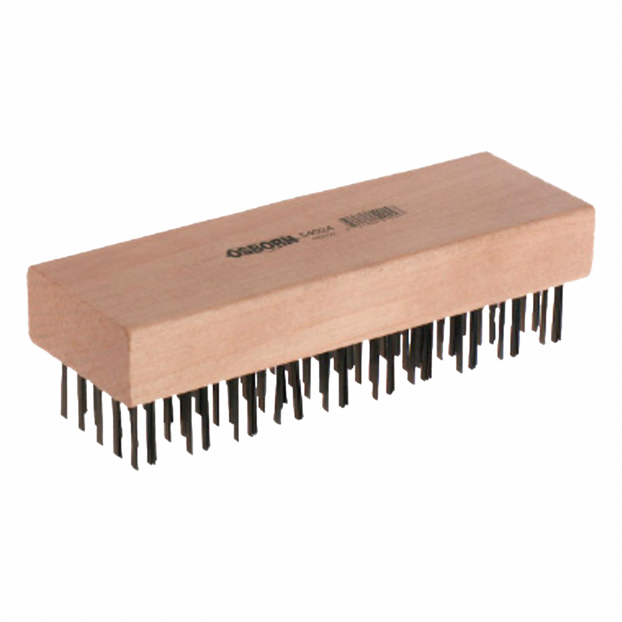 BRUSH STRT BACK BUT/BLK 7-5