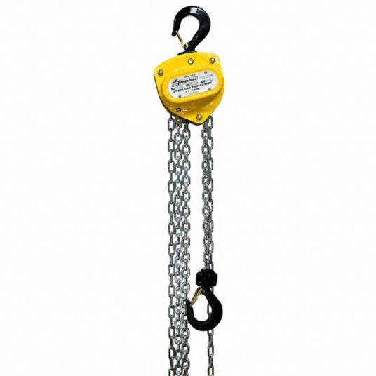 OZ LIFTING PRODUCTS, Hook Mounted - No Trolley, 2,000 lb Lifting ...