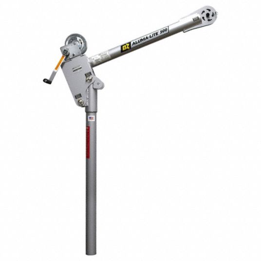 OZ LIFTING PRODUCTS, Manual, 500 lb Max. Load Capacity, Davit Crane ...