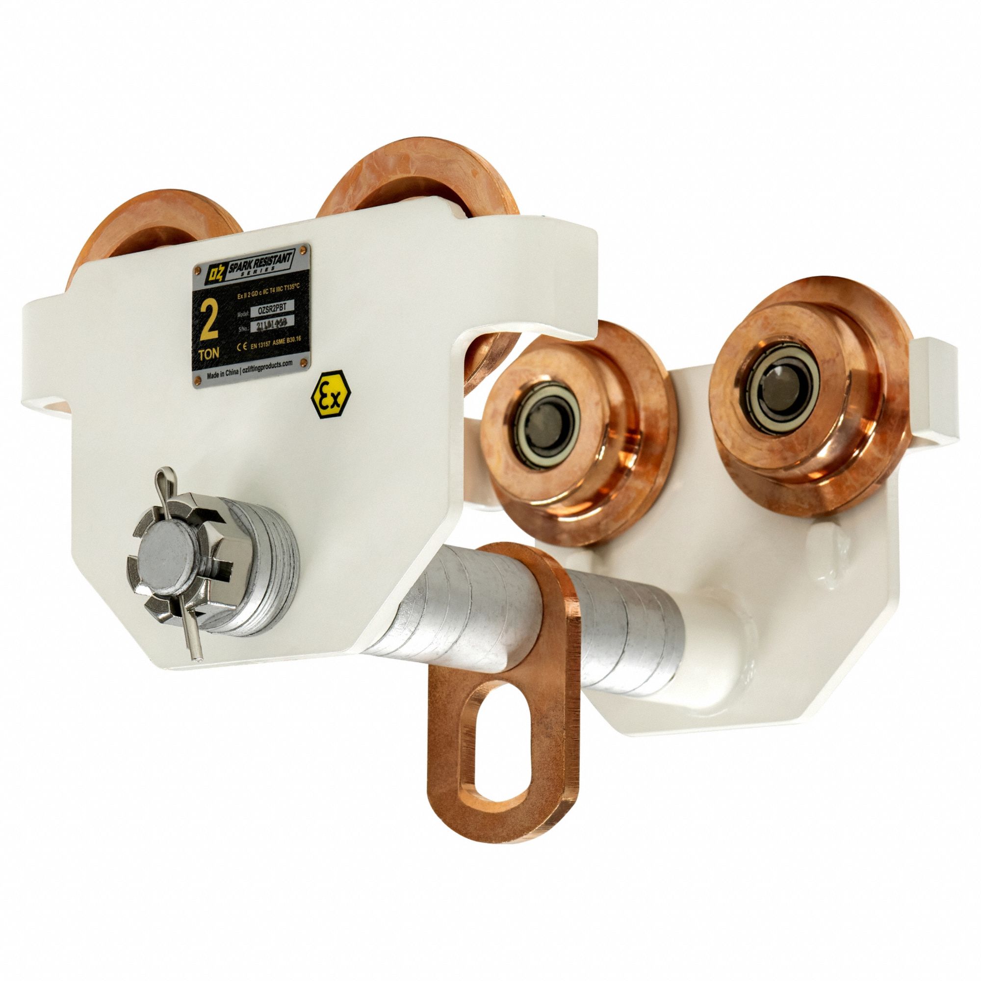 OZ LIFTING PRODUCTS, Push, 4,000 lb Max Hoist Load Capacity, Push Beam