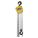 MANUAL CHAIN HOIST, 2000 LBS CAPACITY, 1.26 IN OPENING, 15 FT LIFT, 55 LBS PULL LOAD, 6.77 X 5.94 IN