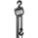 MANUAL CHAIN HOIST, 2000 LBS CAPACITY, 1 1/32 IN OPENING, 10 FT, 55 LBS PULL LOAD, 5.75 X 5.98 IN