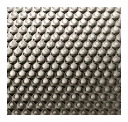 Stainless Steel Sheet, 10 ft - L: 304, 4 ft x 10 ft Nominal Size (WxL), 0.017 in Thick, Oxford, #4