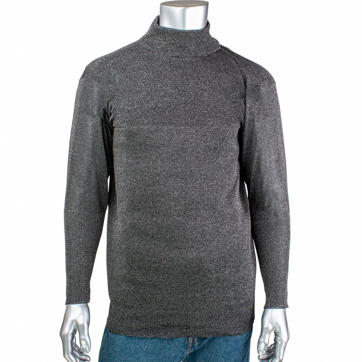 Cut Resistant Pullover: ANSI/ISEA Cut Level A4/A5/A6, ATA Fiber, Gray, A6 - Waist and Leg