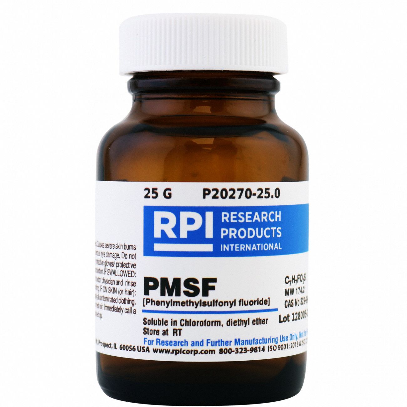 PMSF (Phenylmethylsulfonyl Fluoride), 25g