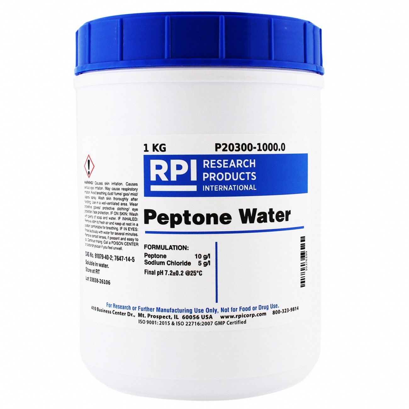 Peptone, Water, 1kg