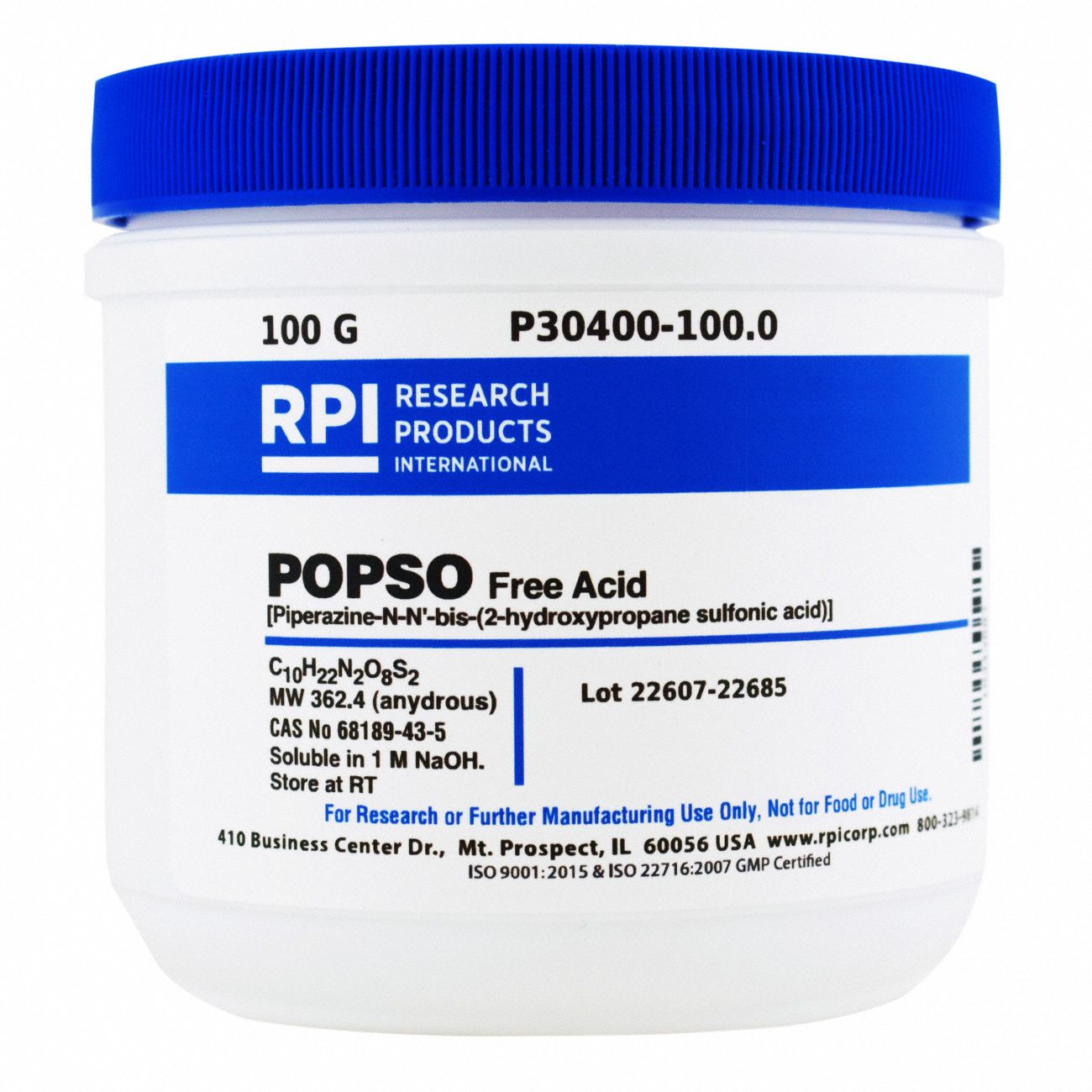 POPSO Free Acid, 100g
