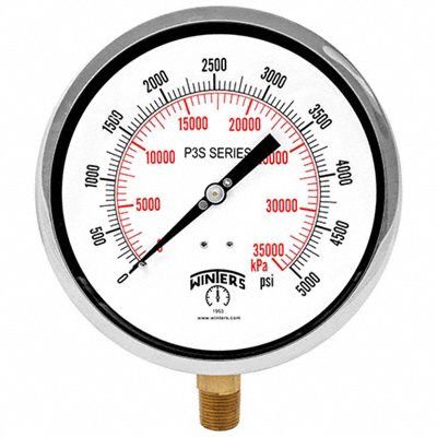 MANOVACUOMETRE INDUSTRIEL, ALUMINIUM