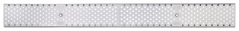 Grate Gray Rectangular 20 in L