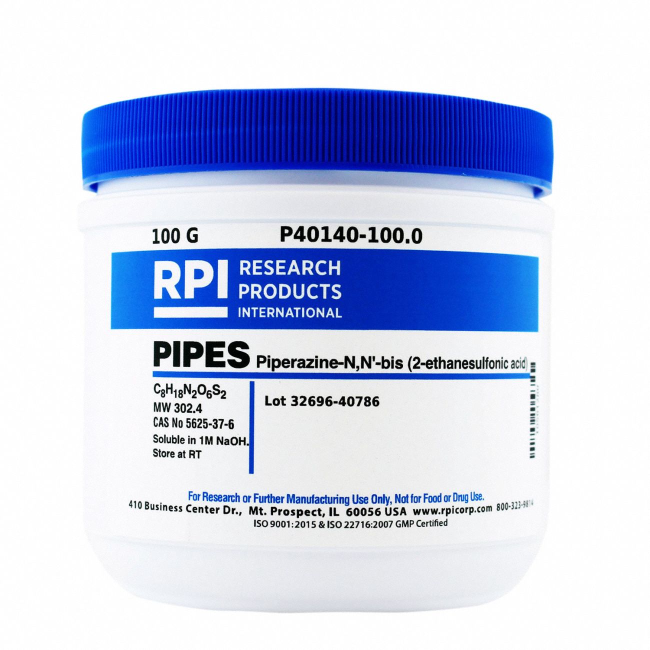 PIPES Free Acid, 100g