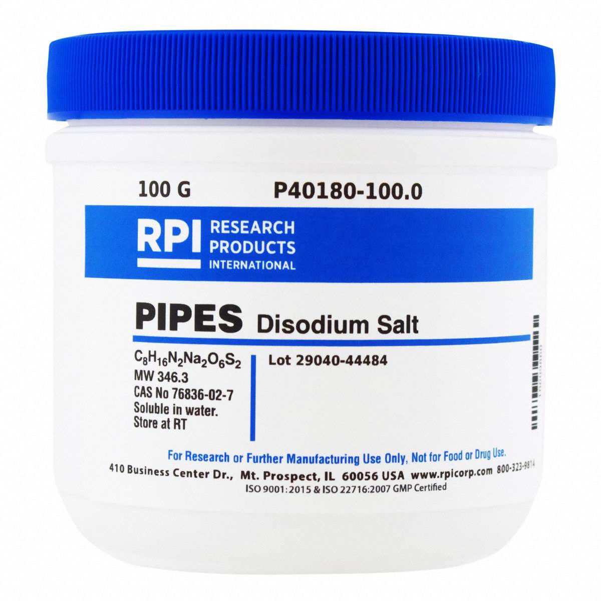 PIPES Disodium Salt , 100g