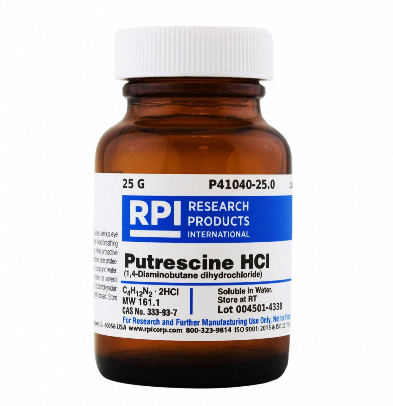 Putrescine,  Dihydrochloride, 25g, Powder