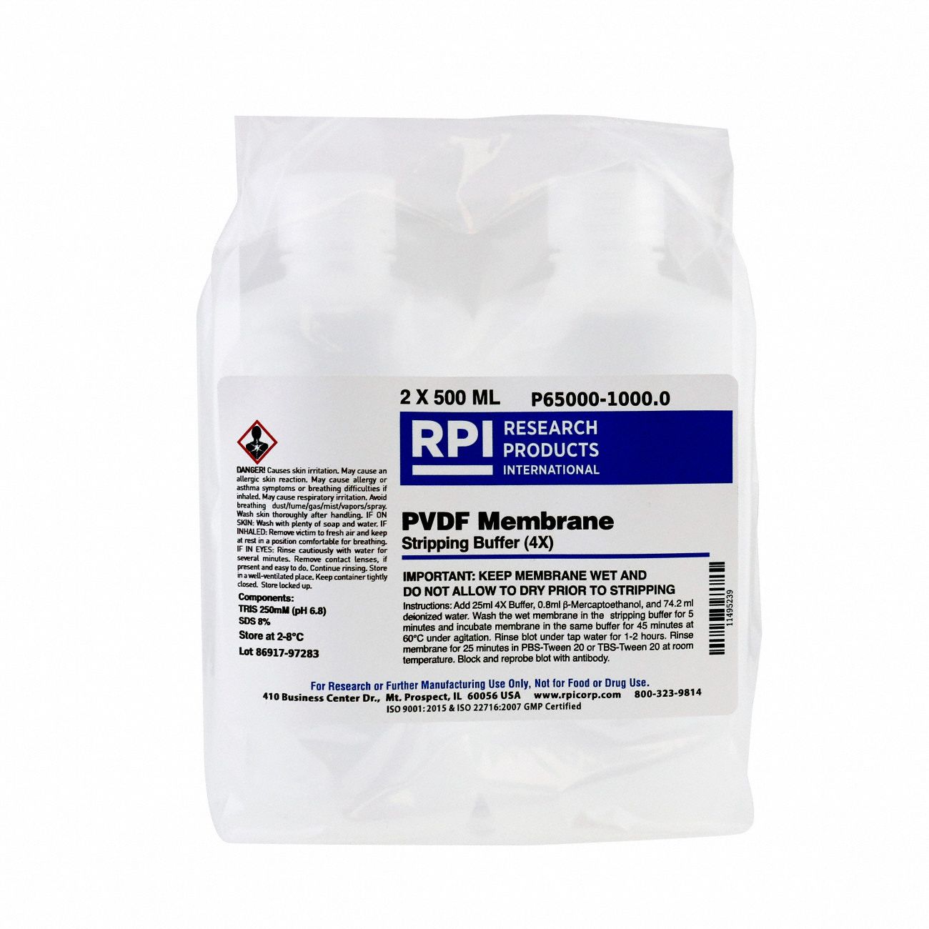 PVDF Membrane Stripping Buffer (4X), 1L