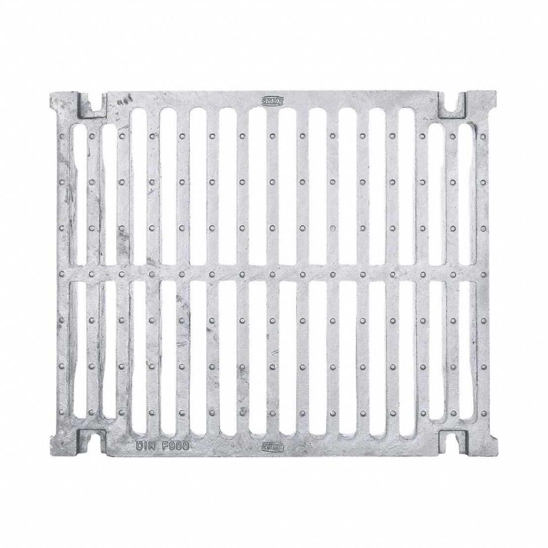 Grate Gray Rectangular 20 in L
