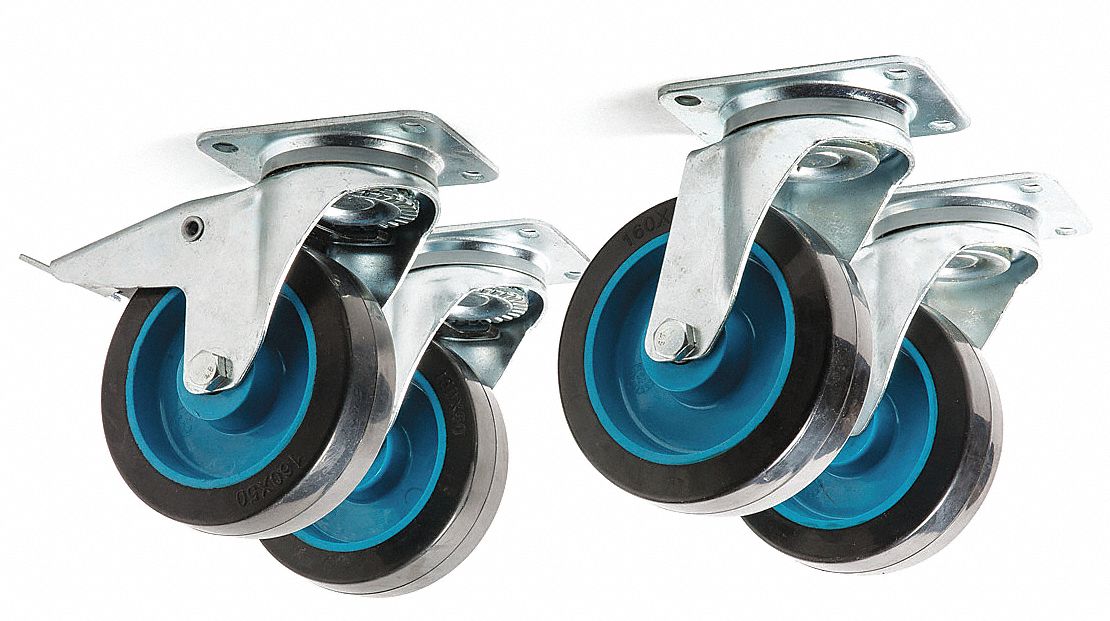 Caster Kit, 11" L x 5" W x 8" H Size