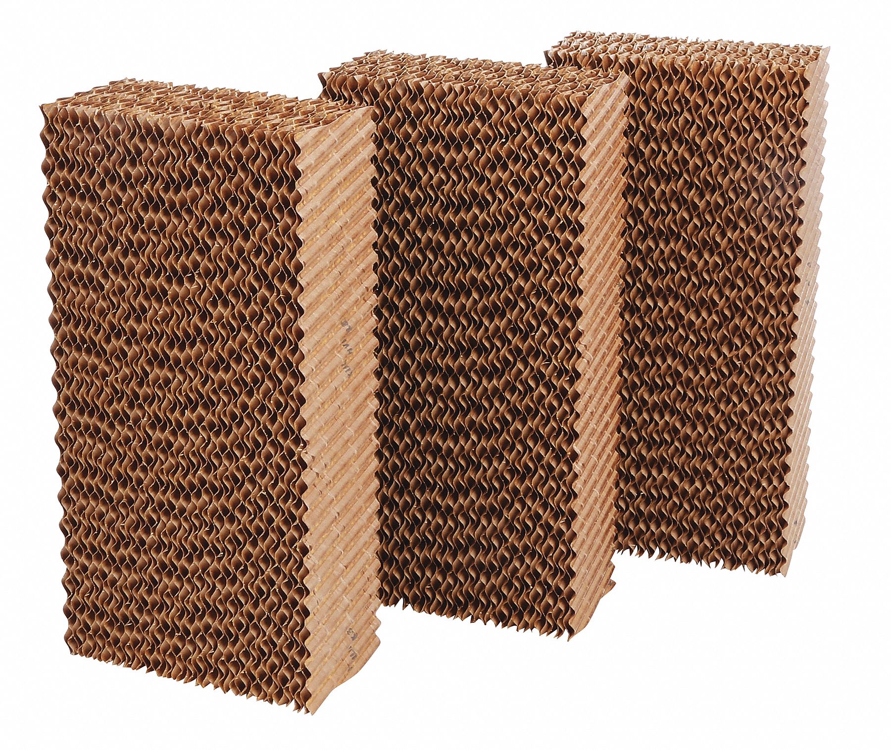 EVAPORATIVE COOLING MEDIA, KRAFT PAPER, 6X24X12 IN, 3-PK, FOR PACJS2401A1