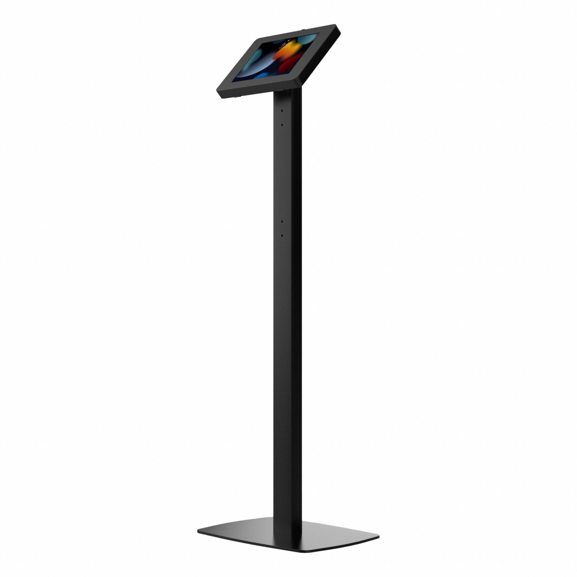 Floor Stand: Black, Metal, 45 in Ht