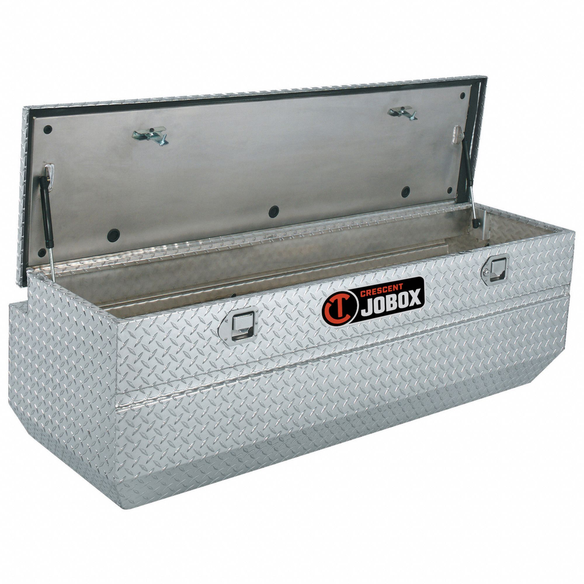 Truck Box: Utility Chest Truck Box, Aluminum, 18 3/4 in Overall Dp, 61 in Overall Wd