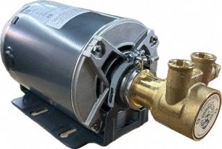 FLUID-O-TECH Rotary Vane Pump: Direct Drive, 1/3 hp, 115/230V AC, Brass Body, Carbon Graphite Vanes (MPN PA200-33M). Key specifications — Brand: FLUID-O-TECH; Strainer: Not Included; Ports: 3/8" NPT.